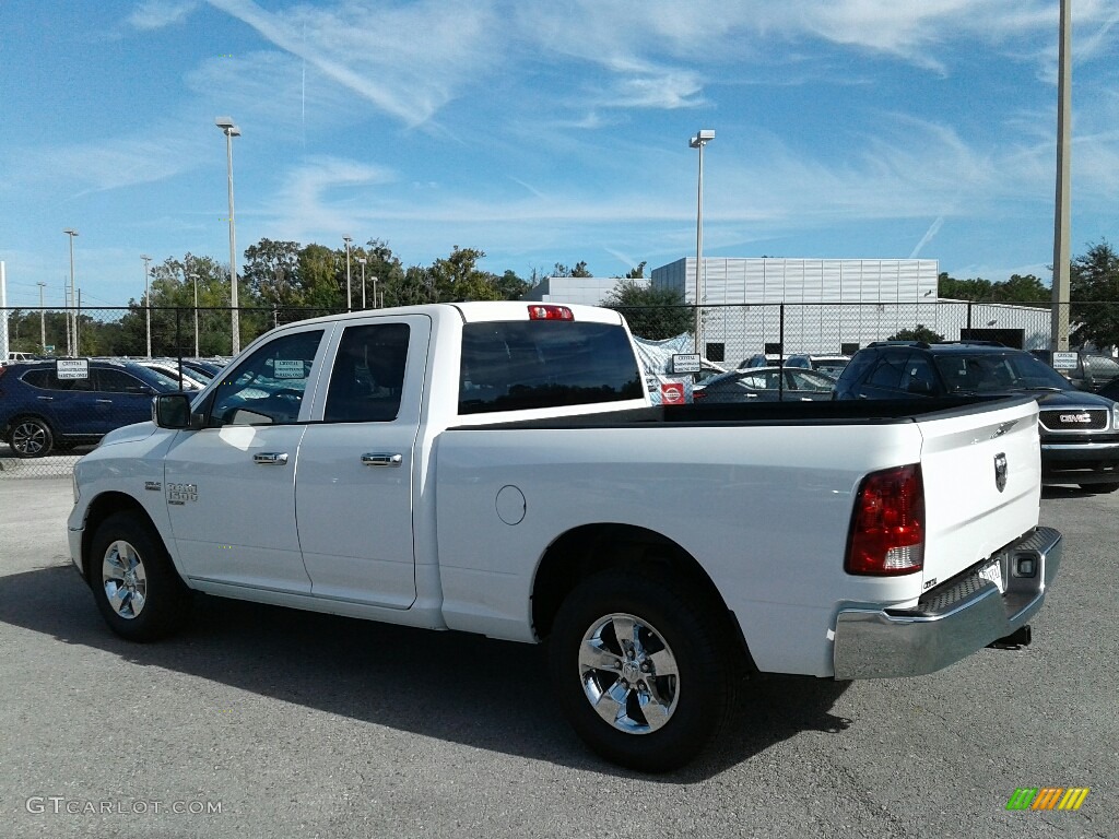 2019 1500 Classic Tradesman Quad Cab - Bright White / Black/Diesel Gray photo #3