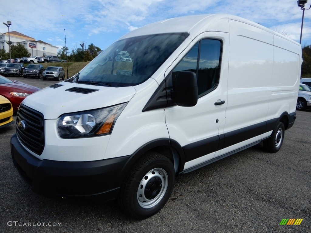 2019 Transit Van 250 MR Long - Oxford White / Pewter photo #8