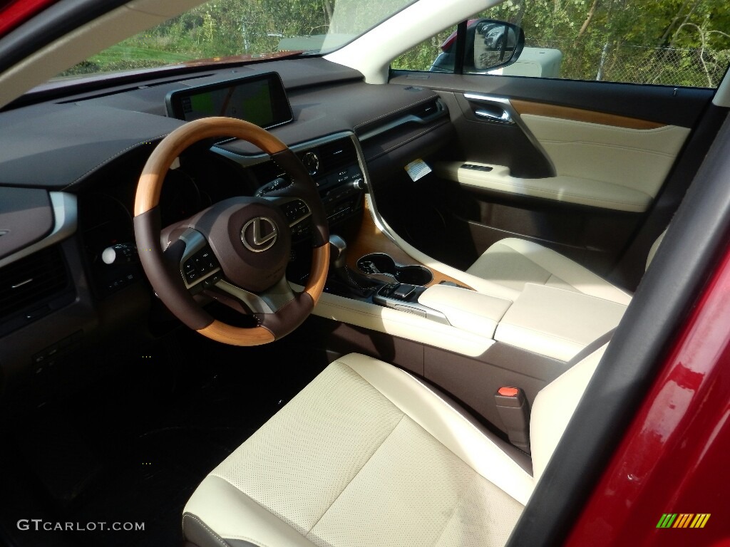Parchment Interior 2019 Lexus RX 350 AWD Photo #130044541
