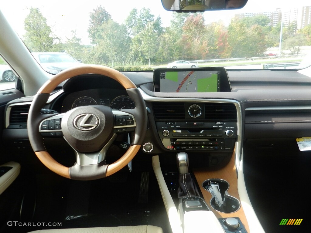 2019 Lexus RX 350 AWD Parchment Dashboard Photo #130044565