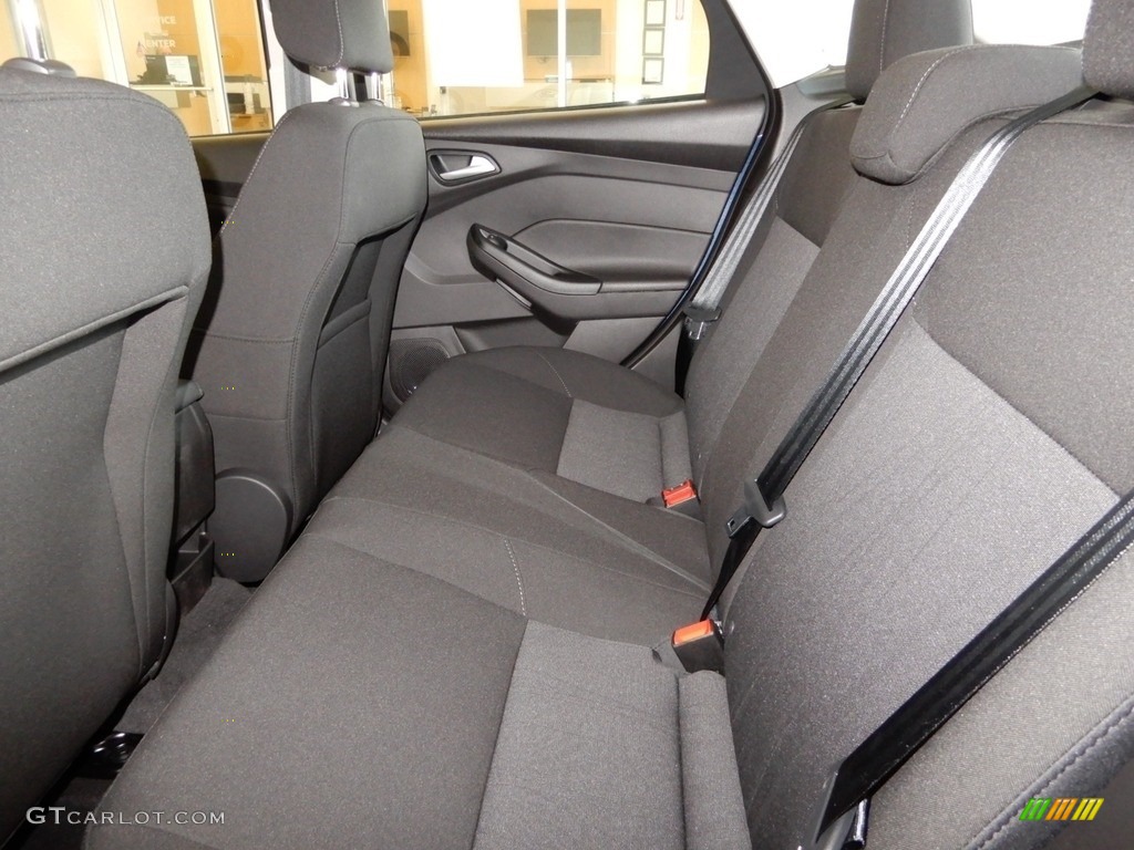 2018 Focus SEL Sedan - Blue Metallic / Charcoal Black photo #8