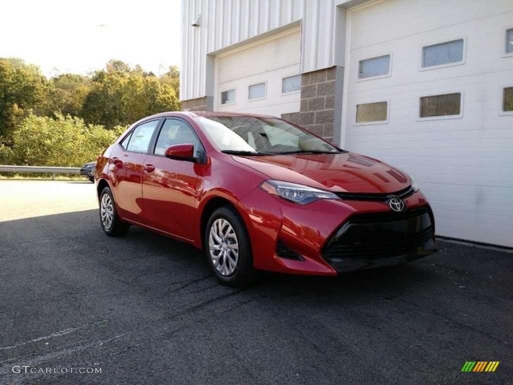 2019 Corolla LE - Barcelona Red Metallic / Ash/Dark Gray photo #1