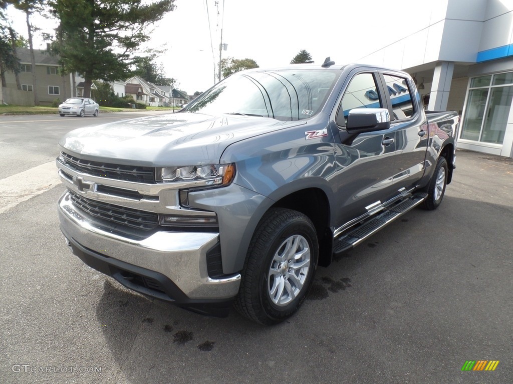 2019 Silverado 1500 LT Crew Cab 4WD - Satin Steel Metallic / Jet Black photo #1