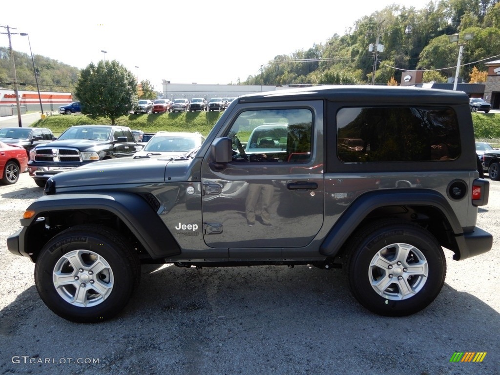 2018 Wrangler Sport 4x4 - Sting-Gray / Black photo #2