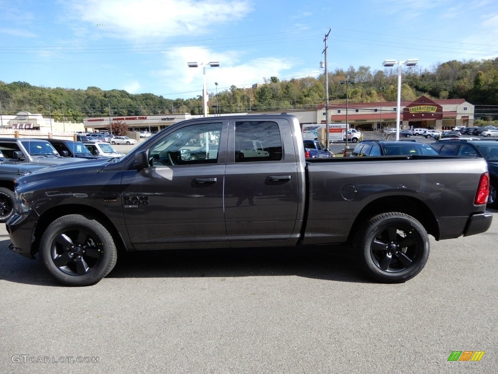 2019 1500 Classic Express Quad Cab 4x4 - Granite Crystal Metallic / Black photo #2