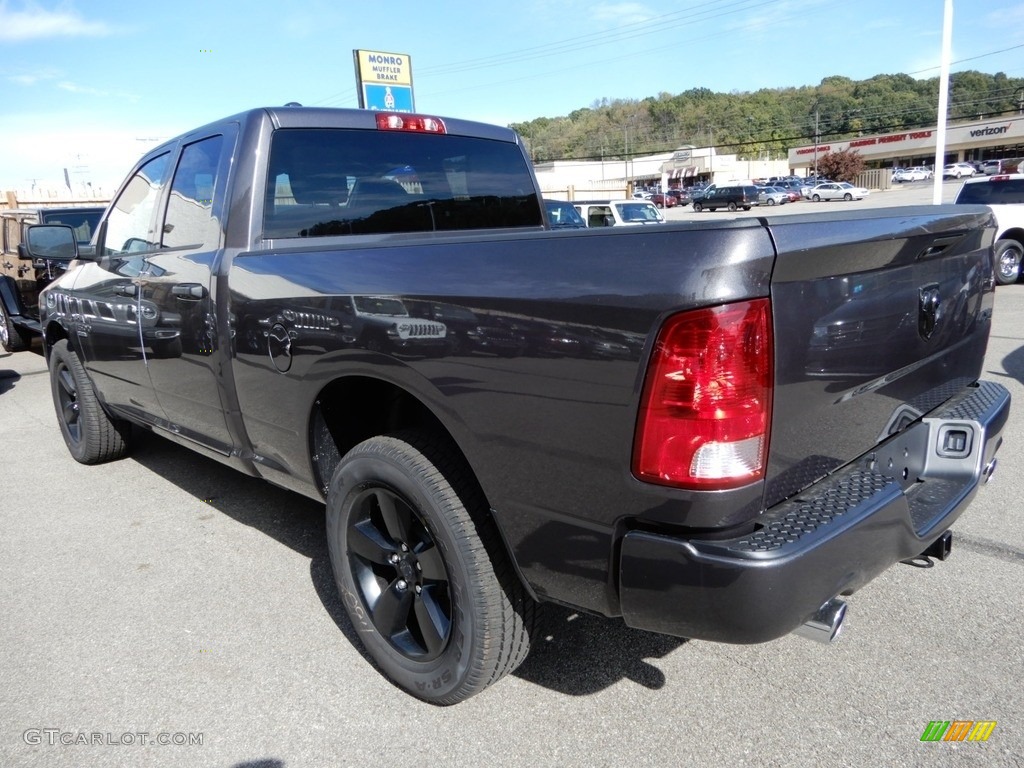 2019 1500 Classic Express Quad Cab 4x4 - Granite Crystal Metallic / Black photo #3