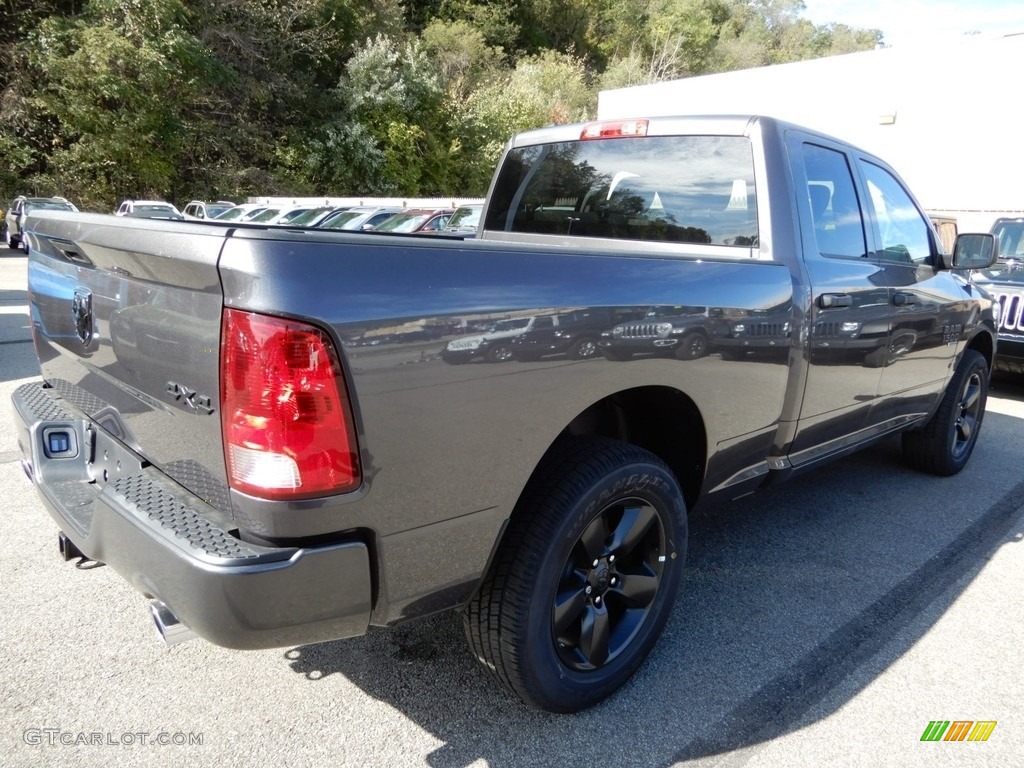 2019 1500 Classic Express Quad Cab 4x4 - Granite Crystal Metallic / Black photo #5