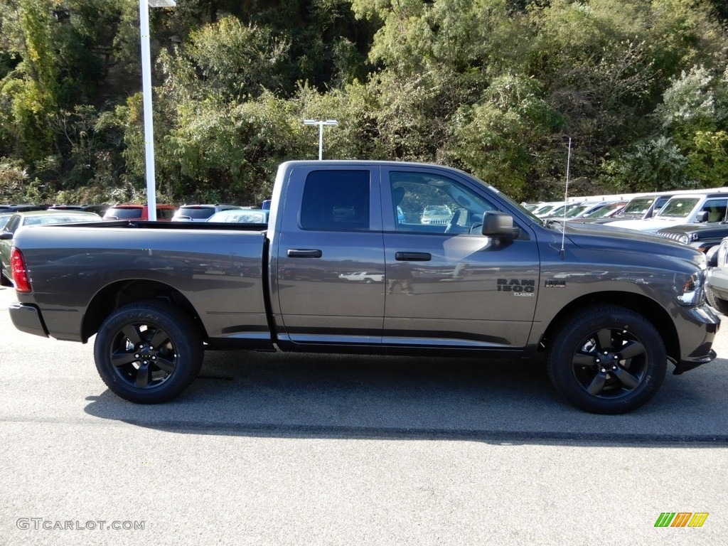 2019 1500 Classic Express Quad Cab 4x4 - Granite Crystal Metallic / Black photo #6