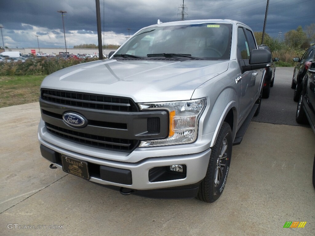 2018 F150 XLT SuperCrew 4x4 - Ingot Silver / Black photo #1