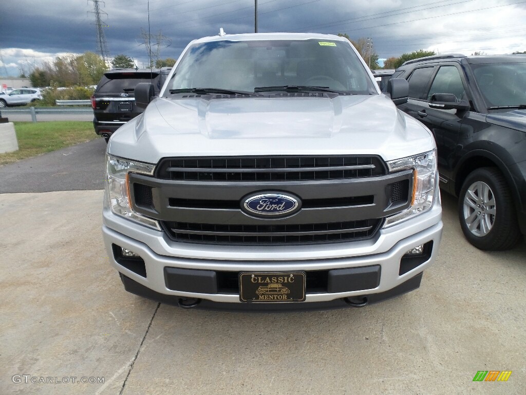 2018 F150 XLT SuperCrew 4x4 - Ingot Silver / Black photo #2