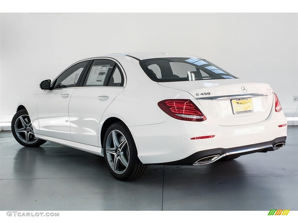 2019 E 450 4Matic Sedan - Polar White / Black photo #2