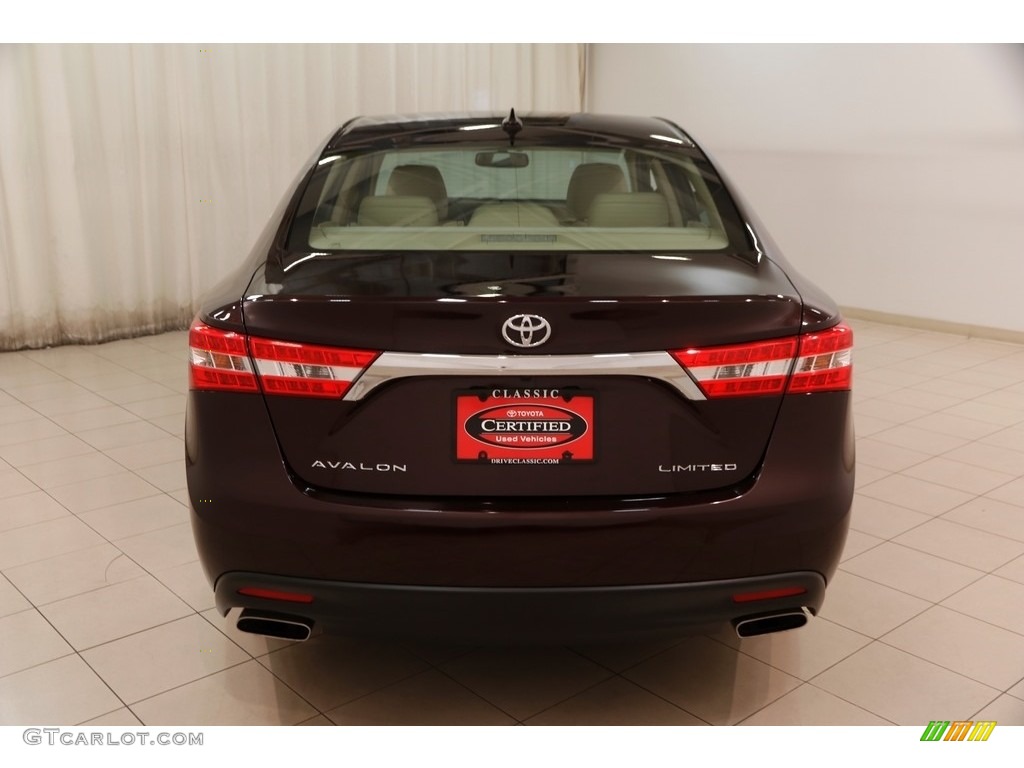 2015 Avalon Limited - Sizzling Crimson Mica / Almond photo #24