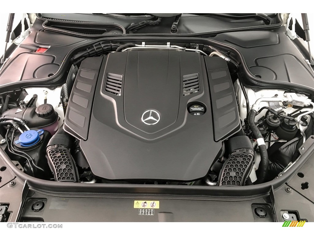 2019 Mercedes-Benz S 560 Sedan 4.0 Liter biturbo DOHC 32-Valve VVT V8 Engine Photo #130050182