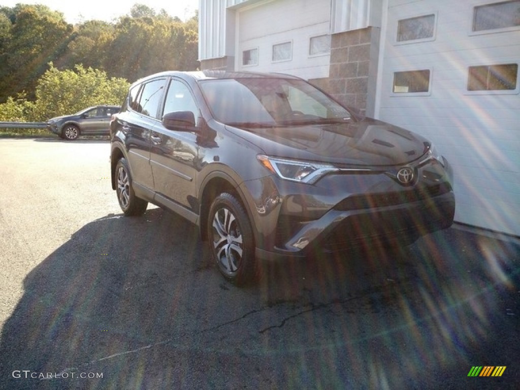 2018 RAV4 LE - Magnetic Gray Metallic / Black photo #1