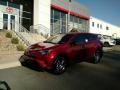 2018 Ruby Flare Pearl Toyota RAV4 LE  photo #1