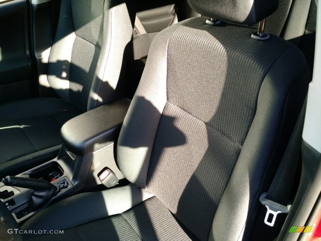 2018 RAV4 LE - Ruby Flare Pearl / Black photo #10