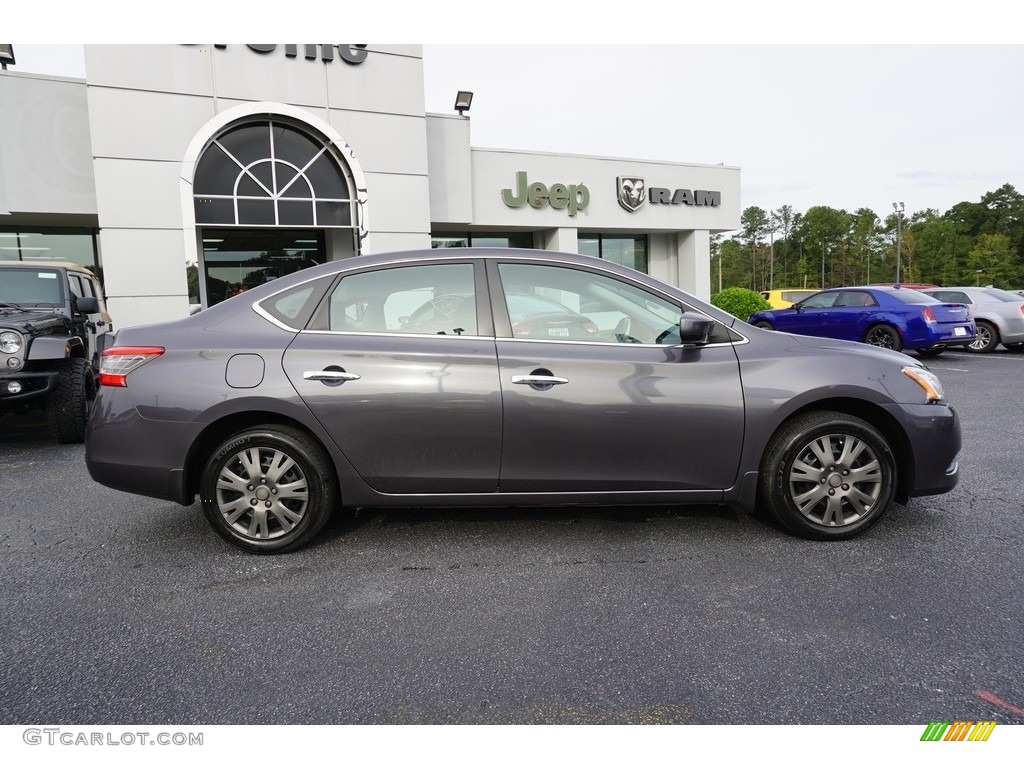 2014 Sentra SV - Magnetic Gray / Charcoal photo #12