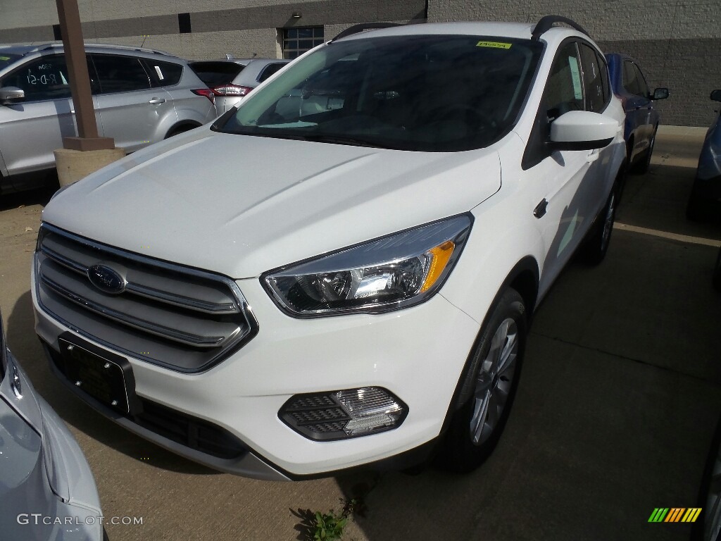 2018 Escape SE - Oxford White / Charcoal Black photo #1