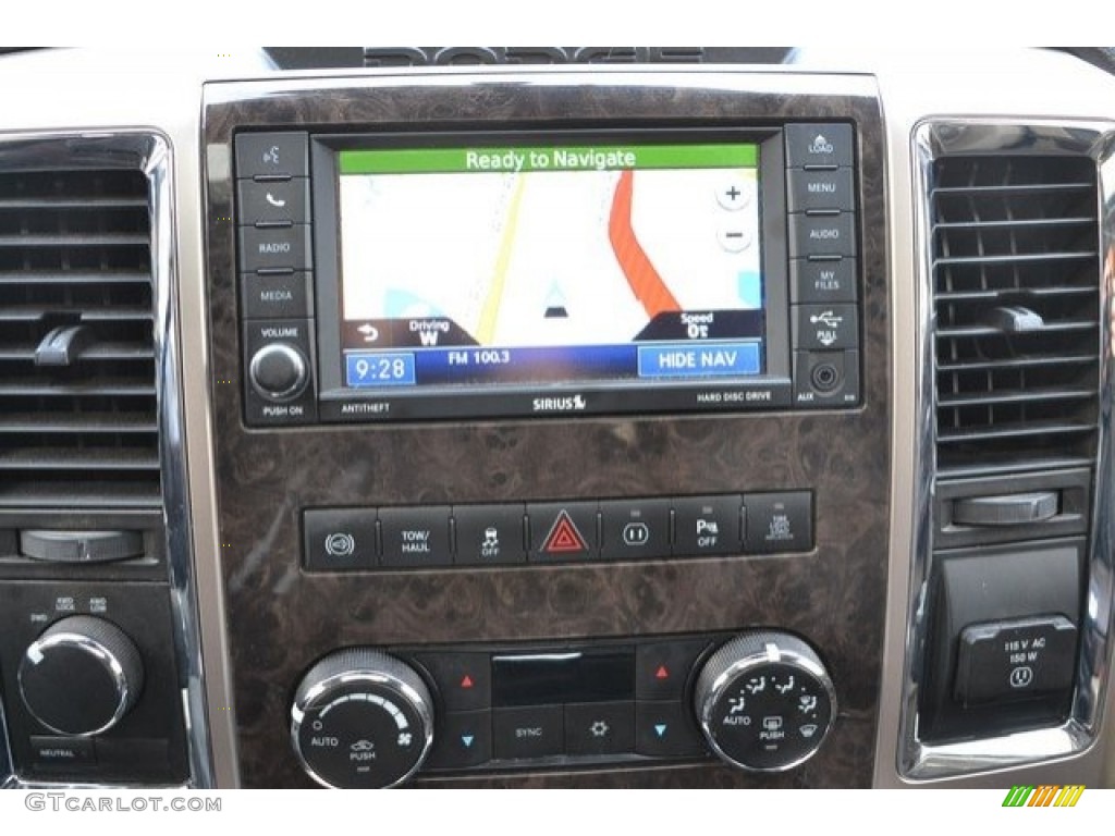 2012 Ram 2500 HD Laramie Longhorn Mega Cab 4x4 - Bright Silver Metallic / Light Pebble Beige/Bark Brown photo #11
