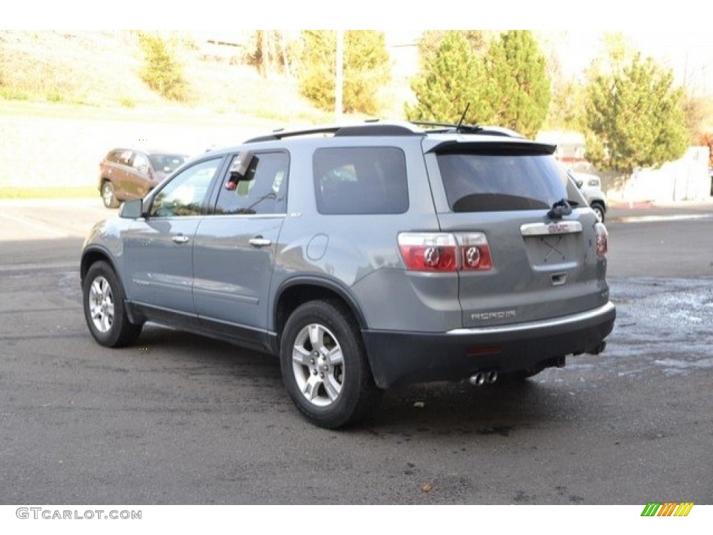 2008 Acadia SLT AWD - Blue-Gold Crystal Metallic / Light Titanium photo #4