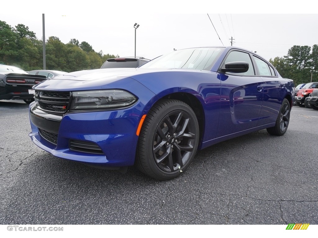 Indigo Blue 2019 Dodge Charger SXT Exterior Photo #130054286