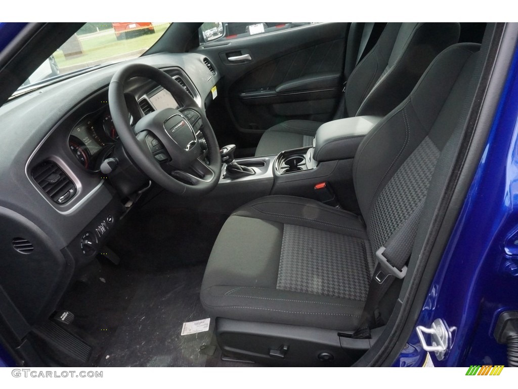Black Interior 2019 Dodge Charger SXT Photo #130054307