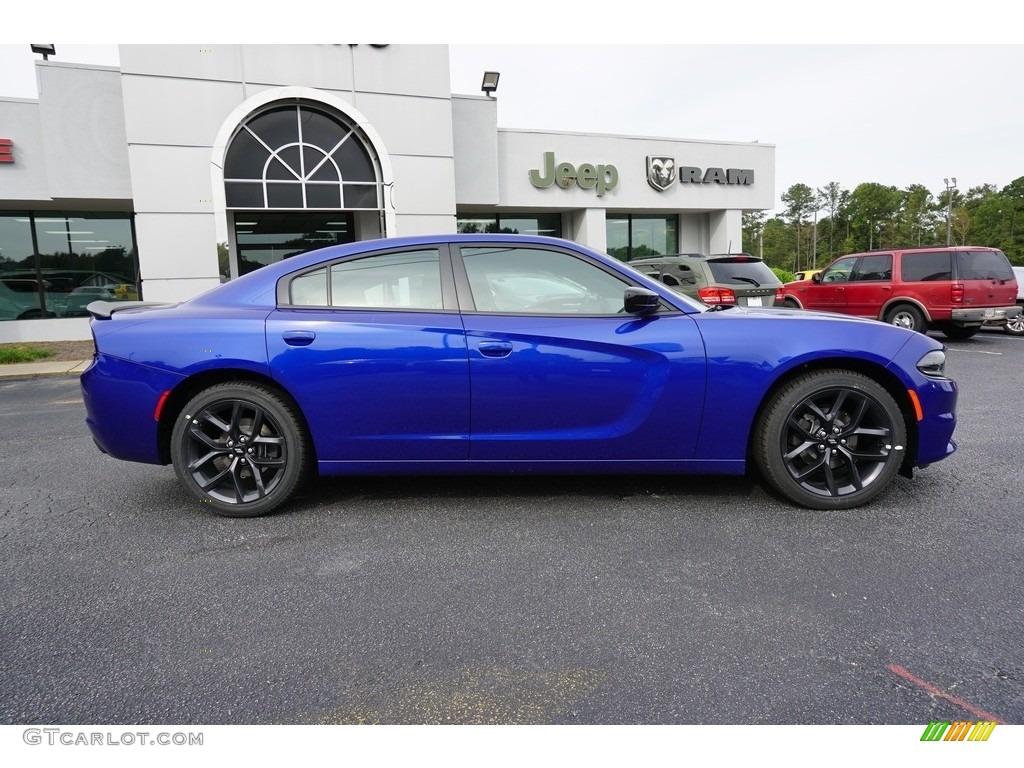 Indigo Blue 2019 Dodge Charger SXT Exterior Photo #130054466