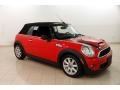 2015 Chili Red Mini Convertible Cooper S  photo #2