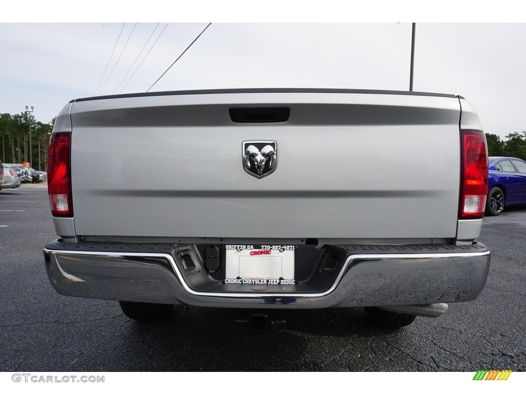 2019 1500 Tradesman Quad Cab 4x4 - Bright Silver Metallic / Black/Diesel Gray photo #13