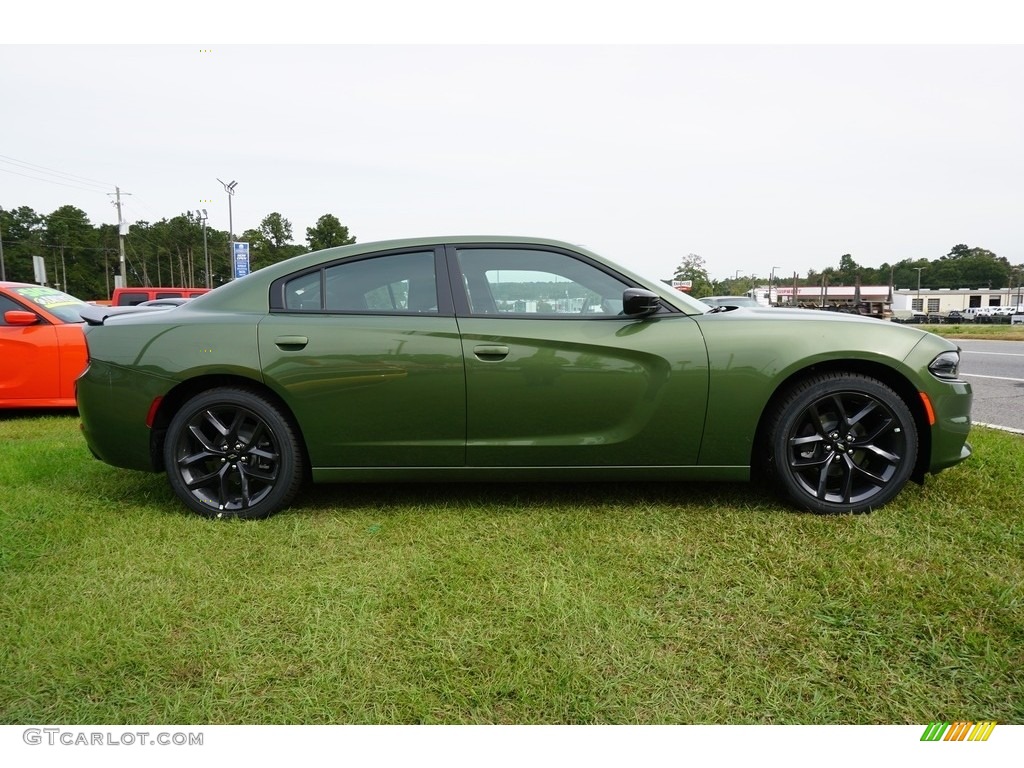 F8 Green 2019 Dodge Charger SXT Exterior Photo #130055897
