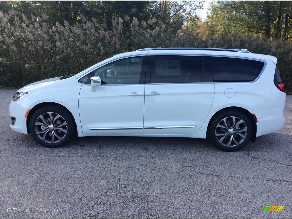 Bright White 2019 Chrysler Pacifica Limited Exterior Photo #130056686