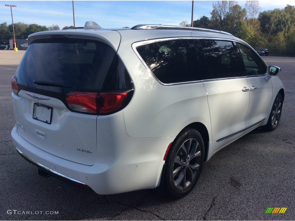 2019 Pacifica Limited - Bright White / Deep Mocha/Black photo #6