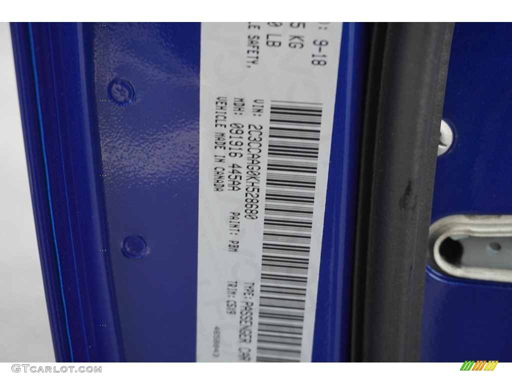 2019 300 Color Code PBM for Ocean Blue Metallic Photo #130056956