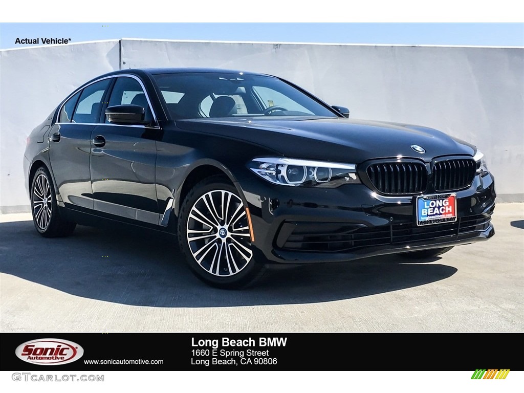 2019 5 Series 530e iPerformance Sedan - Jet Black / Black photo #1