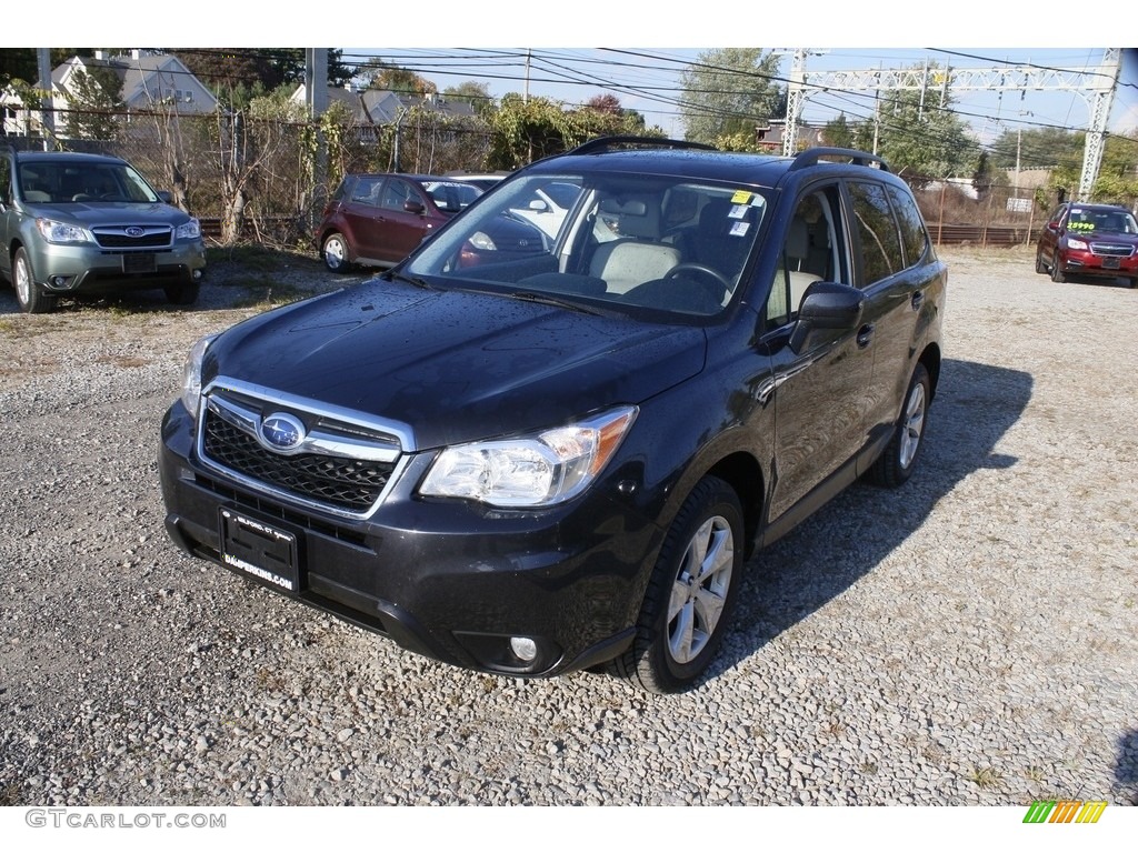 2016 Forester 2.5i Limited - Dark Gray Metallic / Gray photo #3