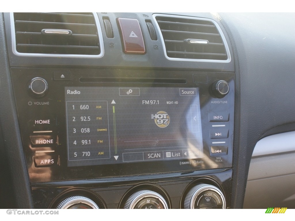2016 Forester 2.5i Limited - Dark Gray Metallic / Gray photo #13