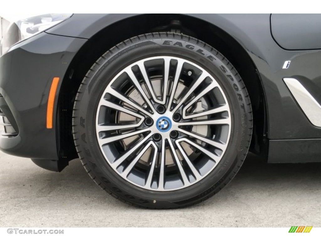 2019 5 Series 530e iPerformance Sedan - Black Sapphire Metallic / Black photo #9