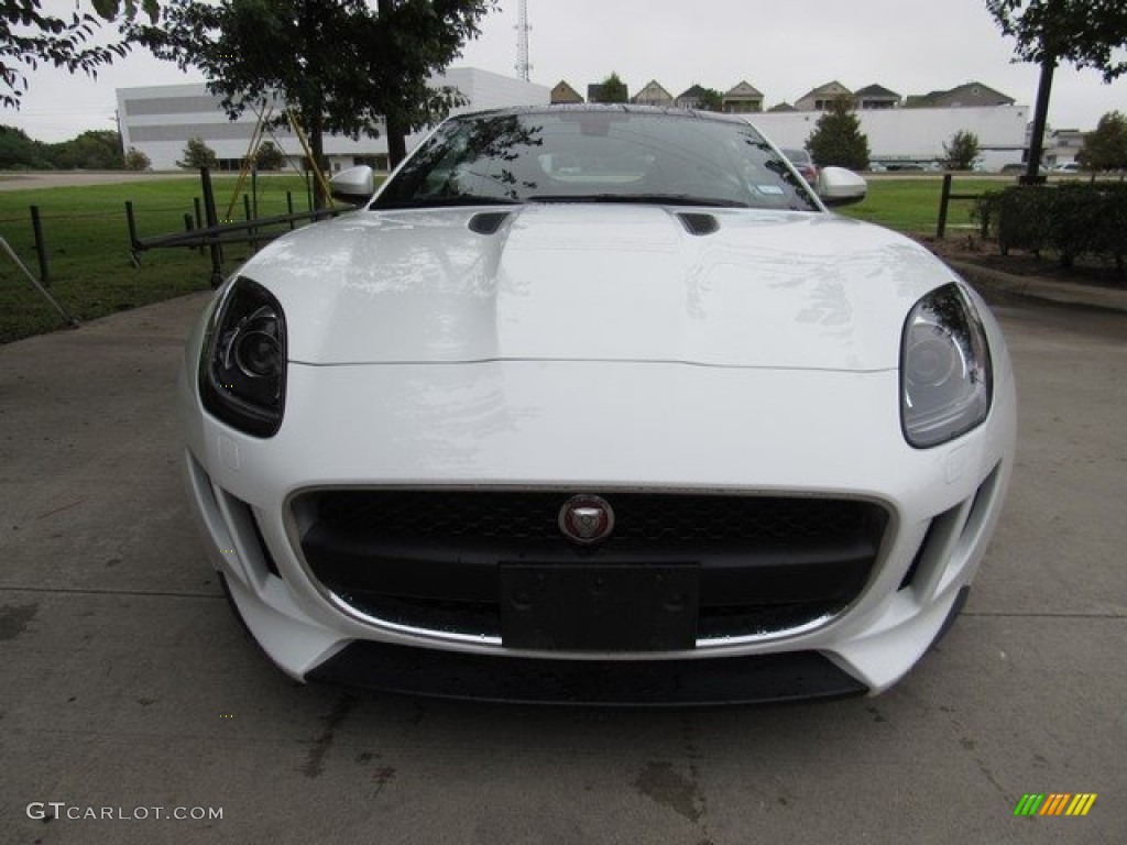 2016 F-TYPE Coupe - Polaris White / Jet photo #9