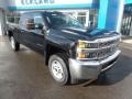 Mosaic Black Metallic - Silverado 2500HD Work Truck Crew Cab 4WD Photo No. 2