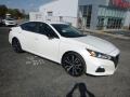Pearl White 2019 Nissan Altima SR Exterior