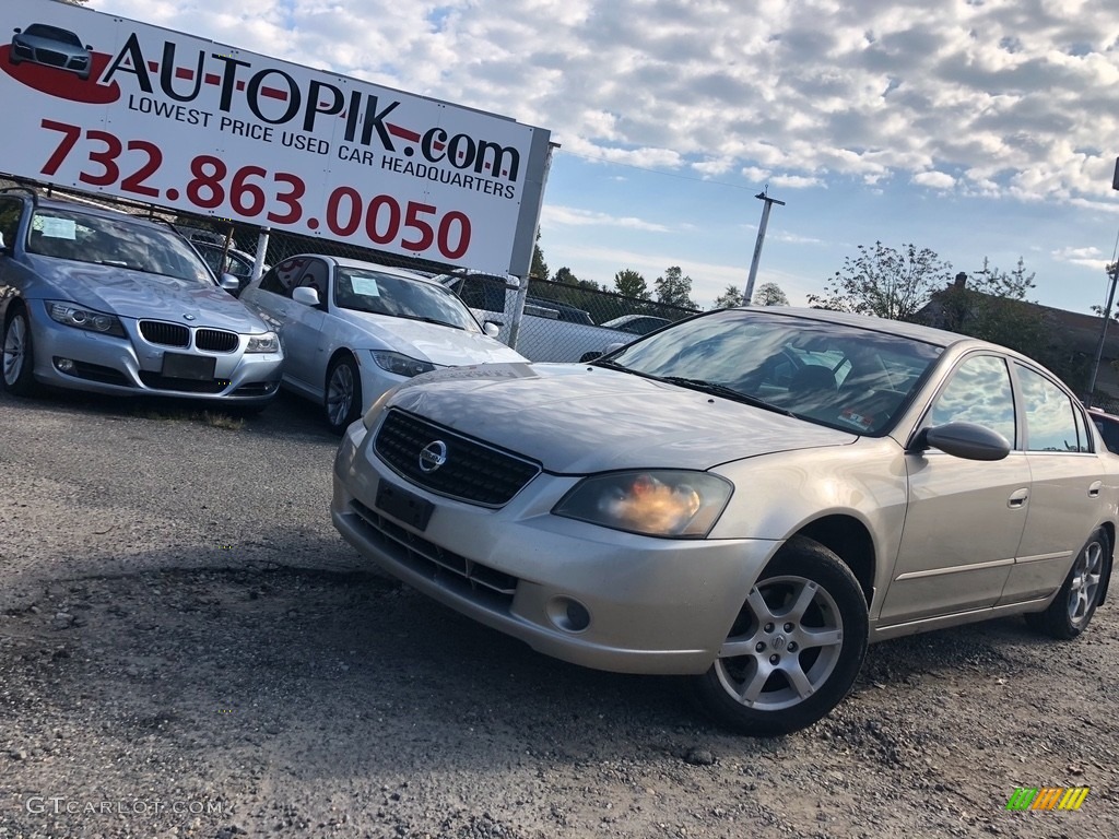 2006 Altima 2.5 S - Coral Sand Metallic / Blond photo #5