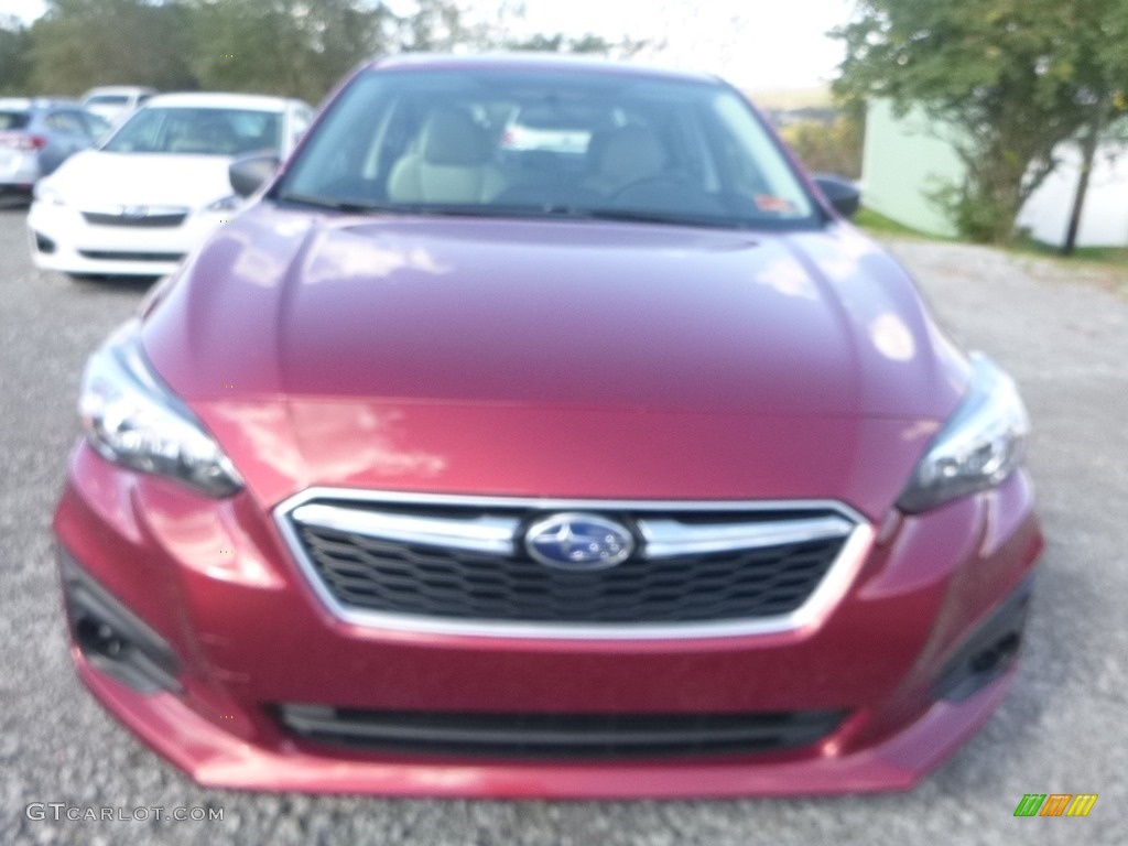 2019 Impreza 2.0i 4-Door - Crimson Red Pearl / Ivory photo #11