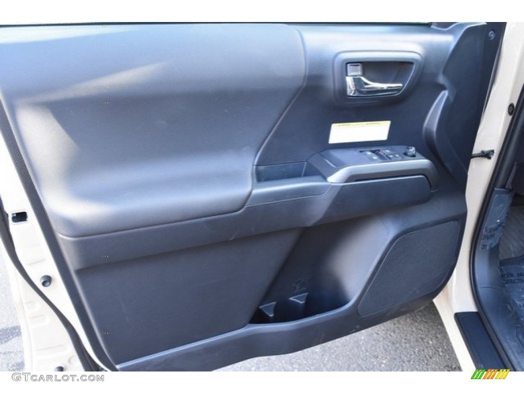 2019 Toyota Tacoma TRD Off-Road Access Cab 4x4 TRD Graphite Door Panel Photo #130063133