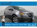 2016 Obsidian Blue Pearl Honda Odyssey EX-L  photo #1