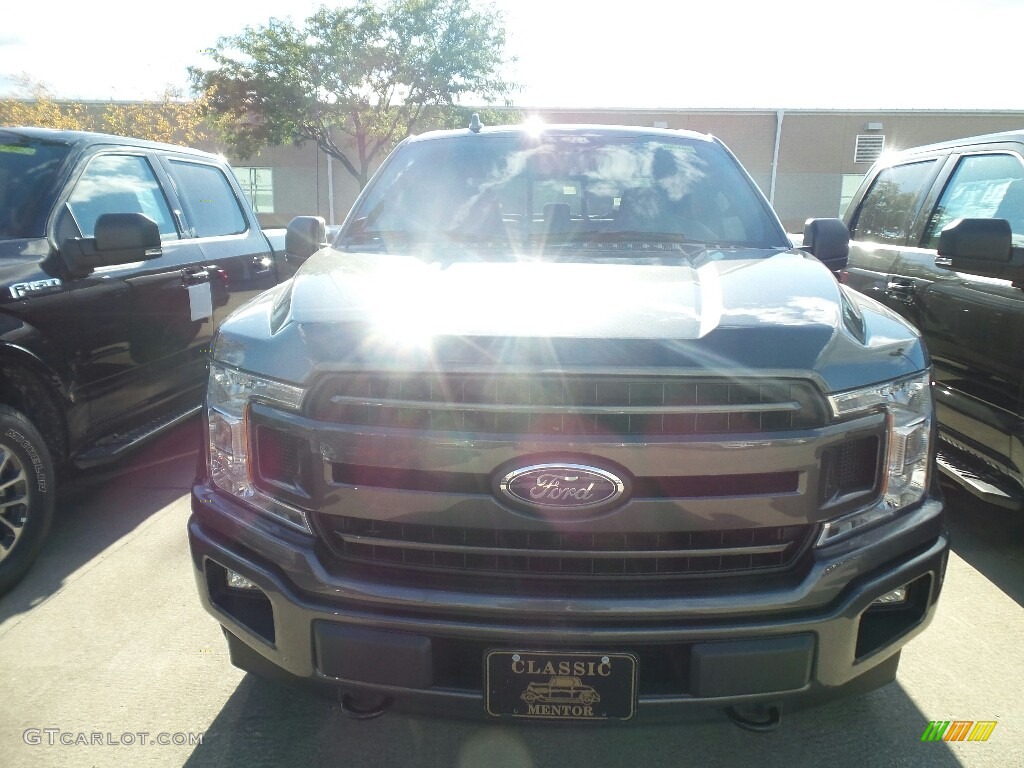 2018 F150 XLT SuperCrew 4x4 - Magnetic / Black photo #1