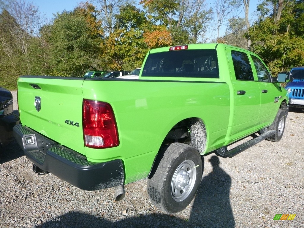 2018 2500 Tradesman Crew Cab 4x4 - Black Forest Green Pearl / Black/Diesel Gray photo #5
