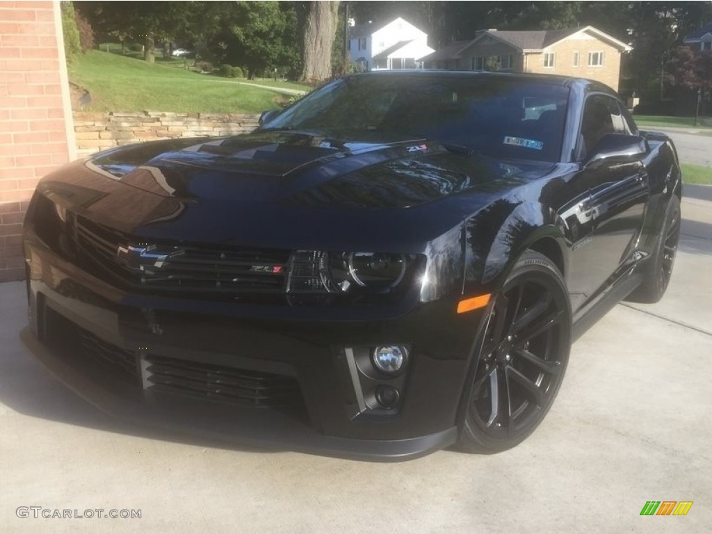 2012 Camaro ZL1 - Black / Black photo #1