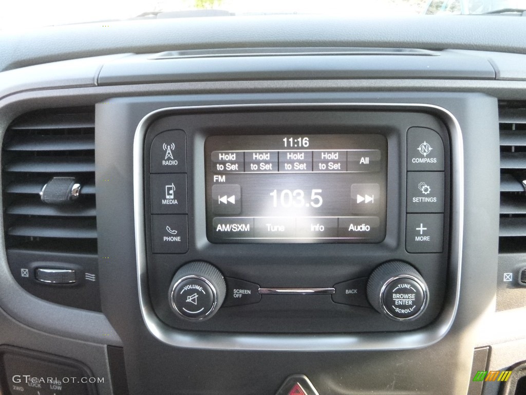 2018 2500 Tradesman Crew Cab 4x4 - Black Forest Green Pearl / Black/Diesel Gray photo #17