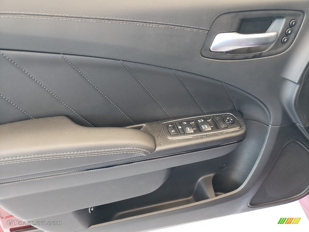 2019 Dodge Charger R/T Black Door Panel Photo #130067234