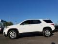 2019 Summit White Chevrolet Traverse LS  photo #3